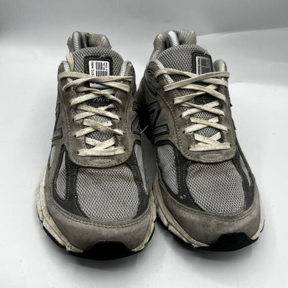 New Balance 990v5 Womens Size 9 Athletic Shoes Grey Suede MADE IN USA W990GL5 - Picture 3 of 13